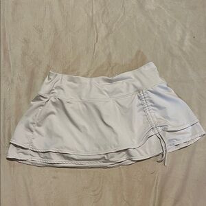 Athleta white Athletic mini Skirt